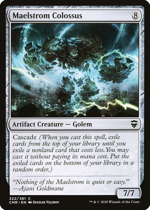 Maelstrom Colossus CMR-322 Common Excellent Englisch Foil