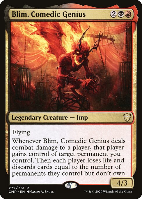 Blim, Comedic Genius CMR-272 Rare Near Mint Englisch Foil