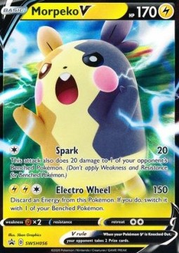 Morpeko V SWSH-056 Promo Near Mint Deutsch