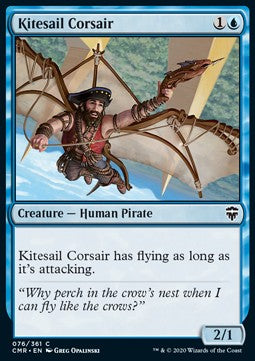 Lenkdrachen-Korsar CMR-76 Common Near Mint Deutsch Foil