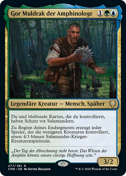 Gor Muldrak der Amphinologe CMR-277 Rare Excellent Deutsch