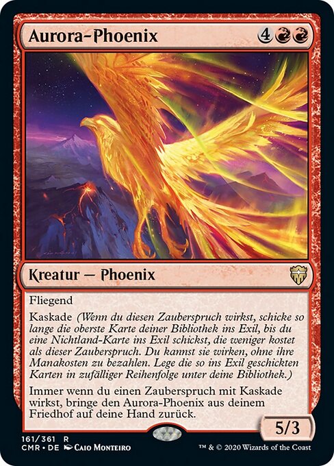 Aurora-Phoenix CMR-161 Rare Excellent Deutsch