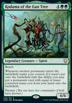 Kodama des Ostbaumes CMR-239 Rare Excellent Deutsch Foil