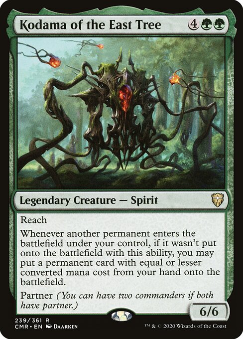 Kodama des Ostbaumes CMR-239 Rare Near Mint Englisch Foil
