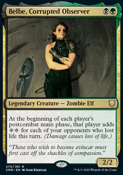 Belbe, Corrupted Observer CMR-270 Rare Excellent Englisch Foil