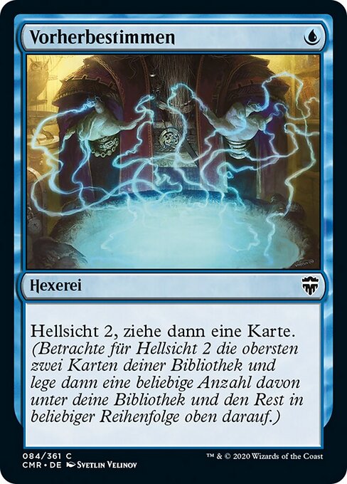 Vorherbestimmen CMR-84 Common Excellent Deutsch Foil