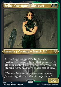 Belbe, Corrupted Observer XCMR-590 Rare Near Mint Englisch Foil