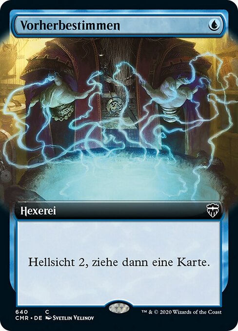 Vorherbestimmen XCMR-640 Common Excellent Deutsch Foil