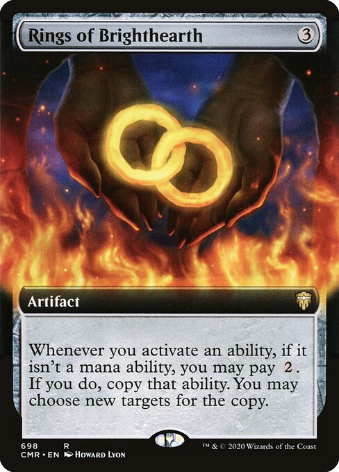 Rings of Brighthearth XCMR-698 Rare Excellent Englisch Foil