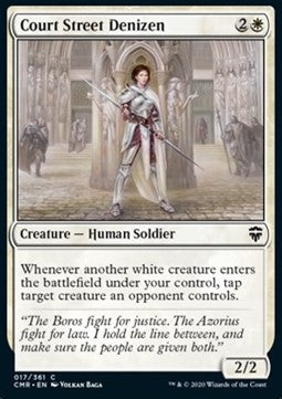 Bewohnerin der Hofstraße CMR-17 Common Excellent Englisch Foil