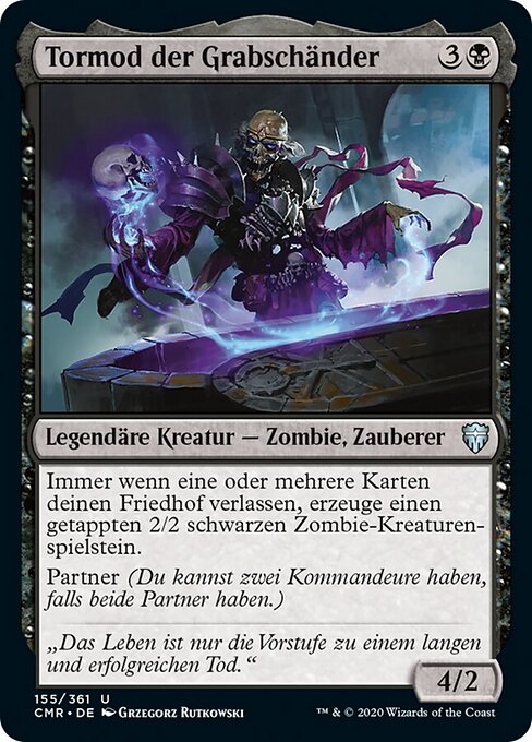 Tormod der Grabschänder CMR-155 Uncommon Excellent Deutsch Foil