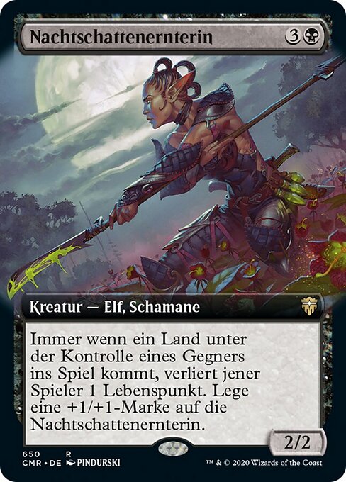 Nachtschattenernterin XCMR-650 Rare Near Mint Deutsch Foil