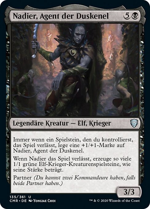 Nadier, Agent der Duskenel CMR-135 Uncommon Near Mint Deutsch