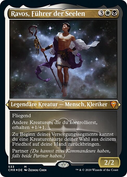Ravos, Führer der Seelen XCMR-533 Mythic Excellent Deutsch Foil