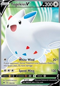 Togekiss V VIV-178 Ultra Rare Near Mint Deutsch