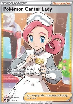 Pokémon-Center-Dame VIV-185 Ultra Rare Excellent Deutsch
