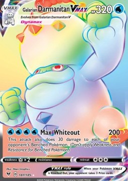 Galarian Flampivian VMAX VIV-187 Secret Rare Near Mint Deutsch
