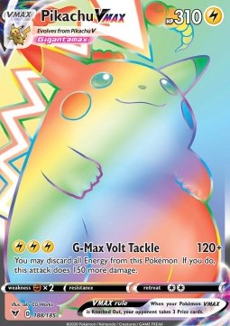 Pikachu VMAX VIV-188 Secret Rare Near Mint Deutsch