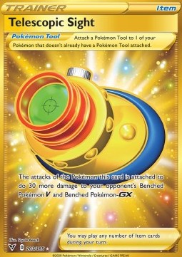 Teleskopisches Visier VIV-203 Secret Rare Excellent Deutsch