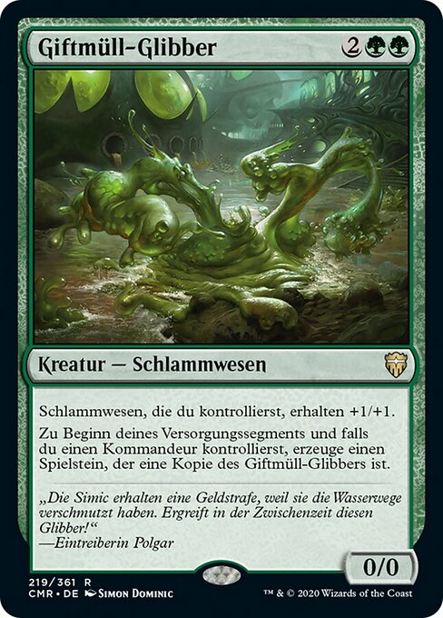 Giftmüll-Glibber CMR-219 Rare Near Mint Deutsch