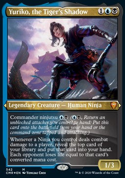 Yuriko, Schatten des Tigers XCMR-542 Mythic Excellent Deutsch Foil