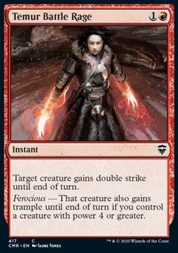 Temur-Kampfwut (V.1) XCMR-417 Common Near Mint Deutsch