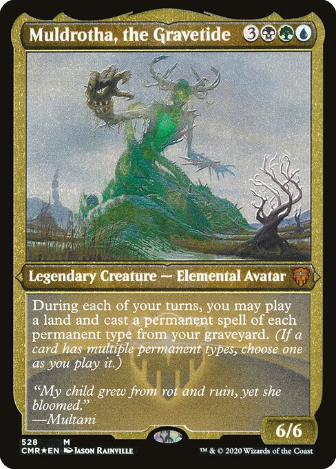 Muldrotha die Gräberflut XCMR-528 Mythic Near Mint Englisch Foil
