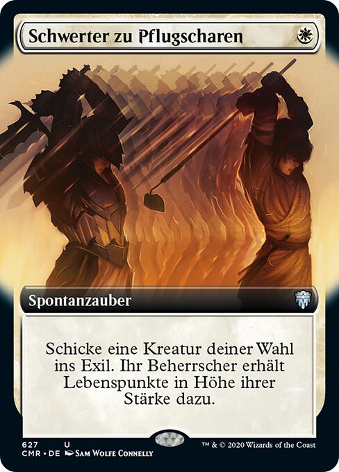 Schwerter zu Pflugscharen (V.2) XCMR-627 Uncommon Near Mint Deutsch Foil