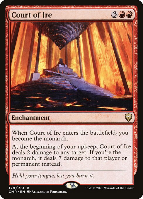 Court of Ire CMR-170 Rare Near Mint Englisch Foil
