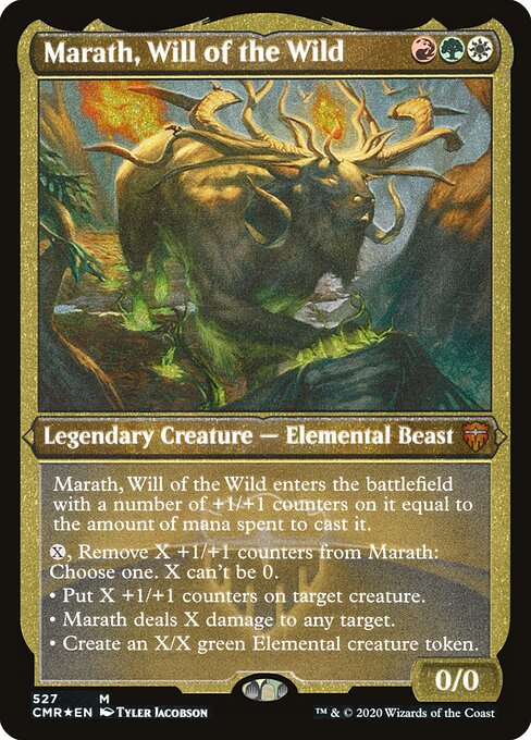 Marath, Will of the Wild XCMR-527 Mythic Near Mint Englisch Foil