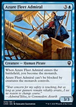 Azurflotten-Admiralin CMR-58 Common Near Mint Deutsch Foil