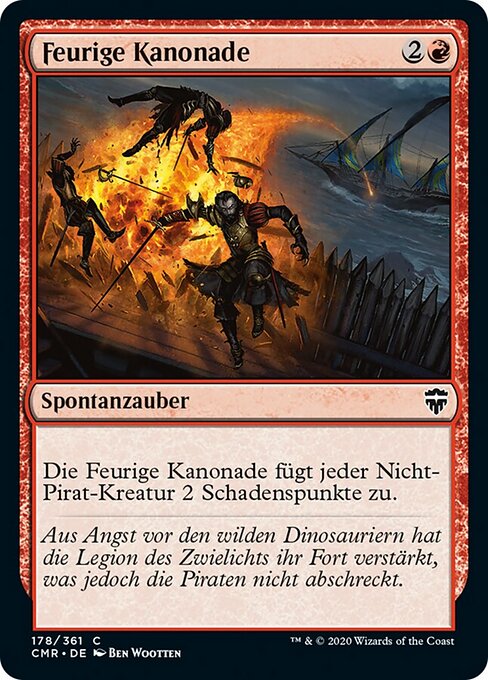 Feurige Kanonade CMR-178 Common Near Mint Deutsch
