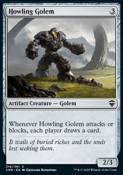 Golem des verborgenen Wissens CMR-316 Common Near Mint Englisch Foil