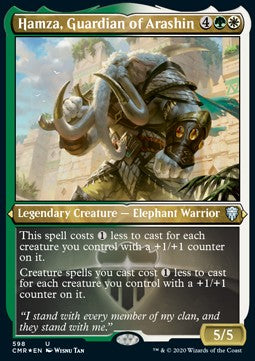 Hamza, Guardian of Arashin XCMR-598 Uncommon Near Mint Englisch Foil