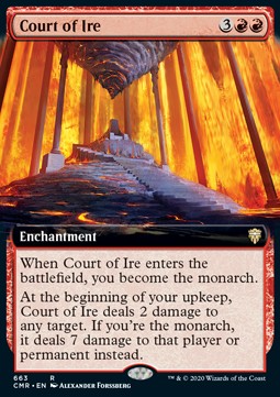 Court of Ire XCMR-663 Rare Near Mint Englisch