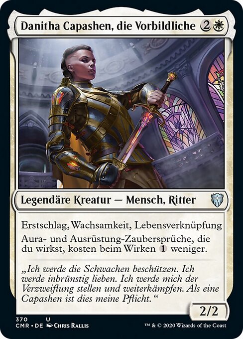 Danitha Capashen, die Vorbildliche XCMR-370 Uncommon Near Mint Deutsch