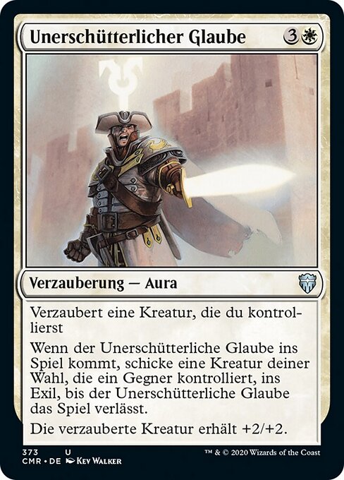 Unerschütterlicher Glaube XCMR-373 Uncommon Near Mint Deutsch