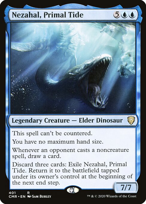 Nezahal, Primal Tide XCMR-401 Rare Near Mint Englisch