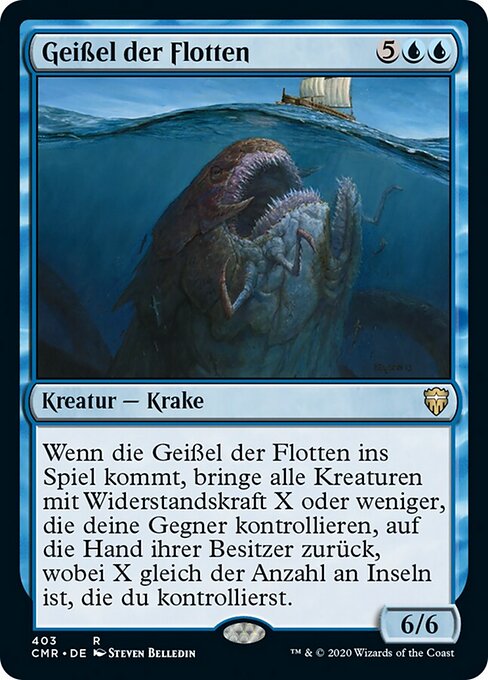Geißel der Flotten XCMR-403 Rare Near Mint Deutsch