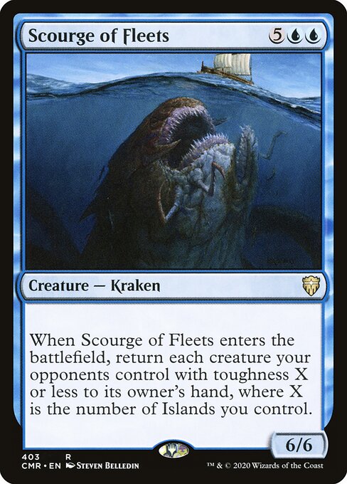 Scourge of Fleets XCMR-403 Rare Excellent Englisch