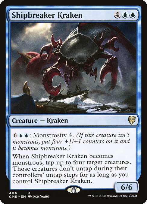 Shipbreaker Kraken XCMR-404 Rare Near Mint Englisch
