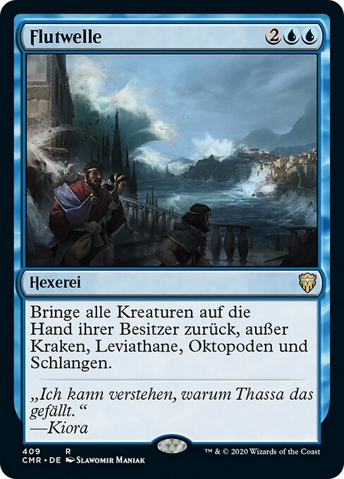 Flutwelle XCMR-409 Played Deutsch