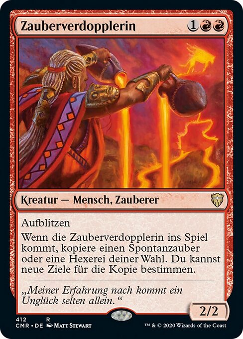Zauberverdopplerin XCMR-412 Rare Near Mint Deutsch