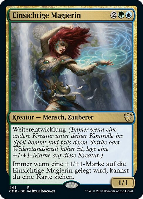 Einsichtige Magierin XCMR-445 Rare Near Mint Deutsch