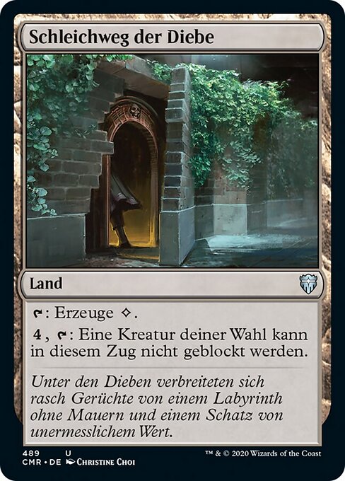 Schleichweg der Diebe XCMR-489 Uncommon Near Mint Deutsch