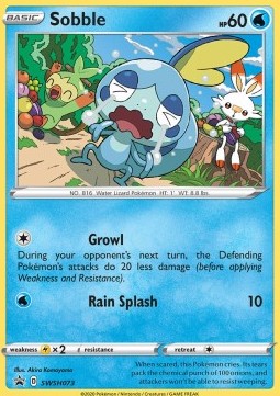 Sobble SWSH-073 Promo Excellent Englisch
