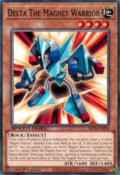 Delta The Magnet Warrior SBCB-026 Common Excellent Englisch 1. Auflage