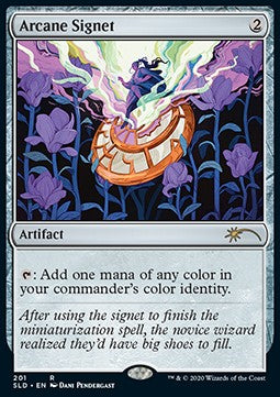Arkanes Petschaft SLD-201 Rare Excellent Englisch Foil