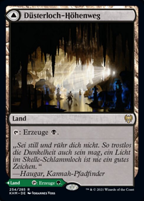 Düsterloch-Höhenweg // Schlitterloch-Höhenweg KHM-254 Rare Near Mint Deutsch