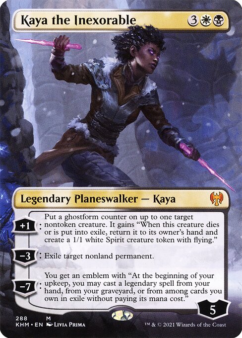 Kaya the Inexorable XKHM-288 Mythic Excellent Englisch